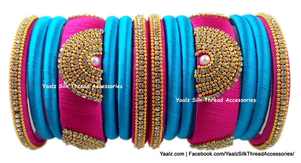 silk thread Grandeur Bangle Collections 