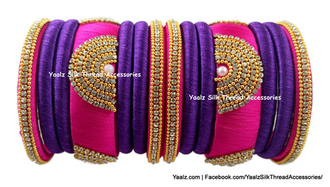 silk thread Grandeur Bangle Collections 