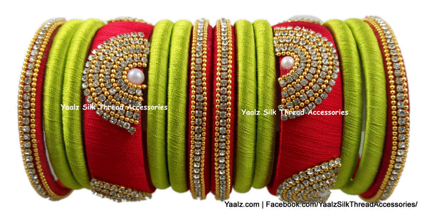 silk thread Grandeur Bangle Collections 