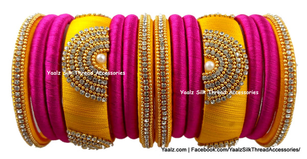 silk thread Grandeur Bangle Collections 