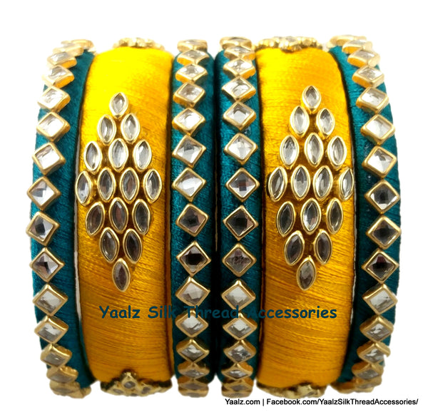silk thread Grandeur Bangle Collections 