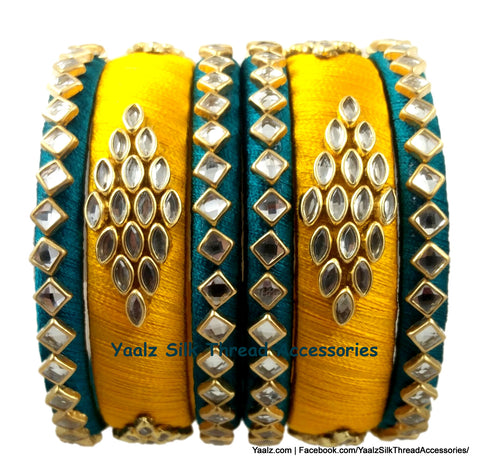 silk thread Grandeur Bangle Collections 