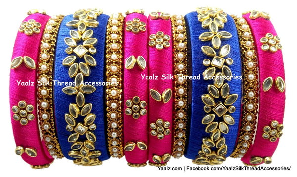 silk thread Grandeur Bangle Collections 