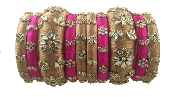 silk thread Grandeur Bangle Collections 