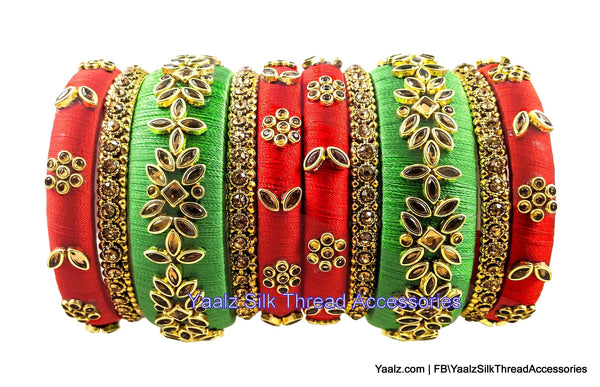 silk thread Grandeur Bangle Collections 