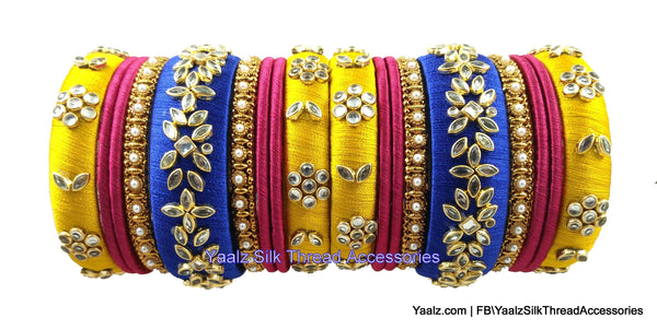 silk thread Grandeur Bangle Collections 