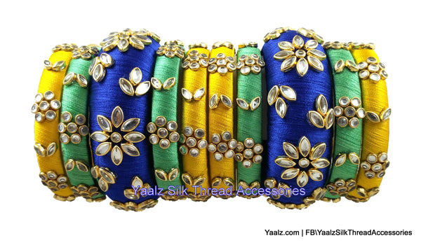 silk thread Grandeur Bangle Collections 