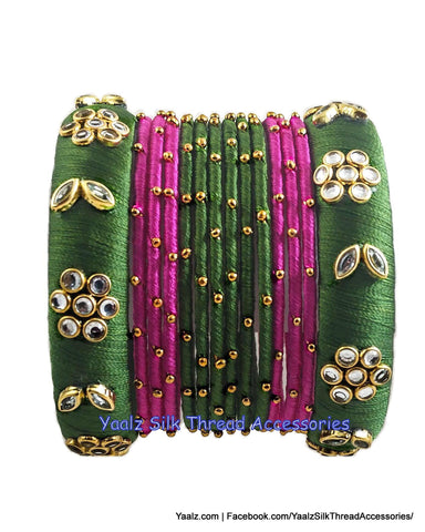 silk thread BANGLE 