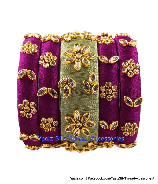 silk thread BANGLE 