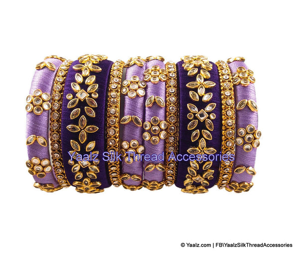 silk thread Grandeur Bangle Collections 