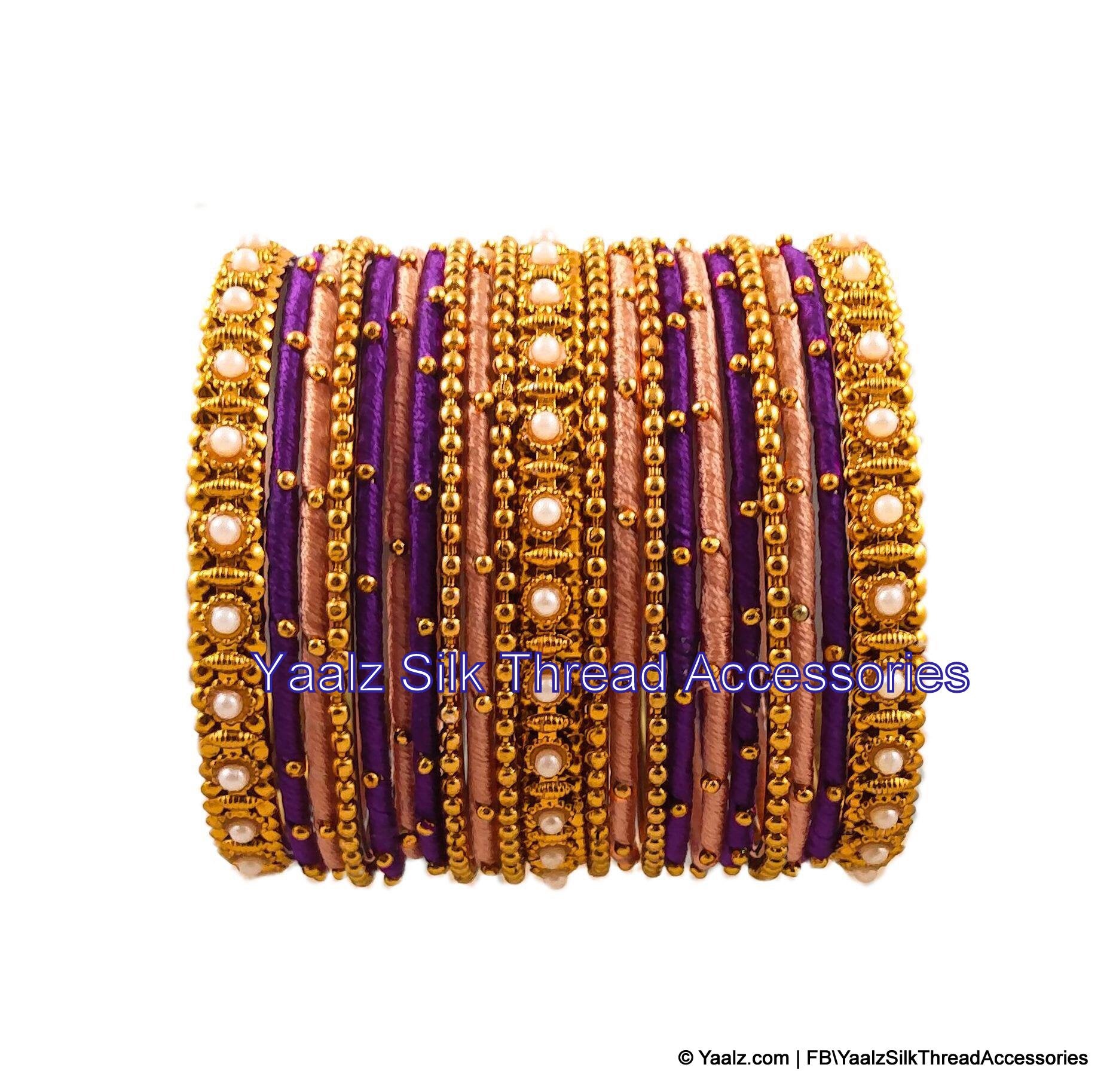 Baby silk deals thread bangles