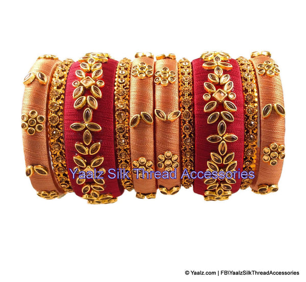 silk thread Grandeur Bangle Collections 