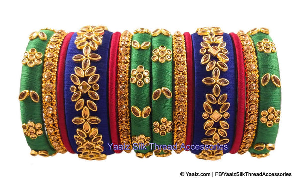 silk thread Grandeur Bangle Collections 