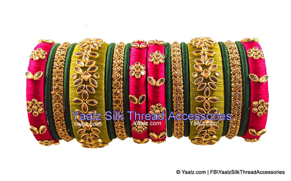silk thread Grandeur Bangle Collections 
