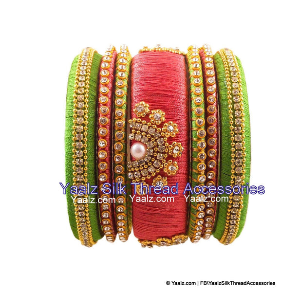 silk thread Grandeur Bangle Collections 