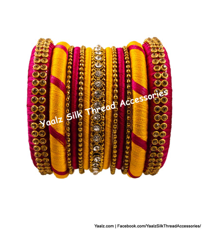 silk thread Grandeur Bangle Collections 