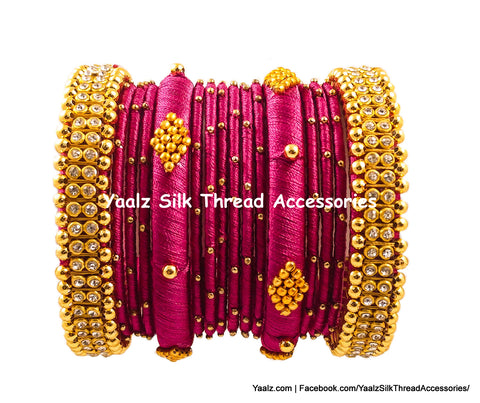silk thread Grandeur Bangle Collections 