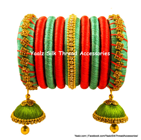 silk thread Grandeur Bangle Collections 