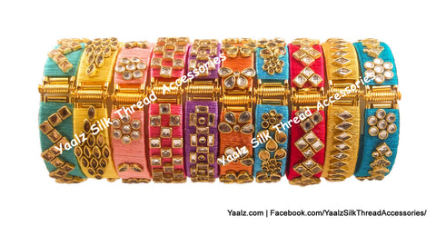 silk thread BANGLES 