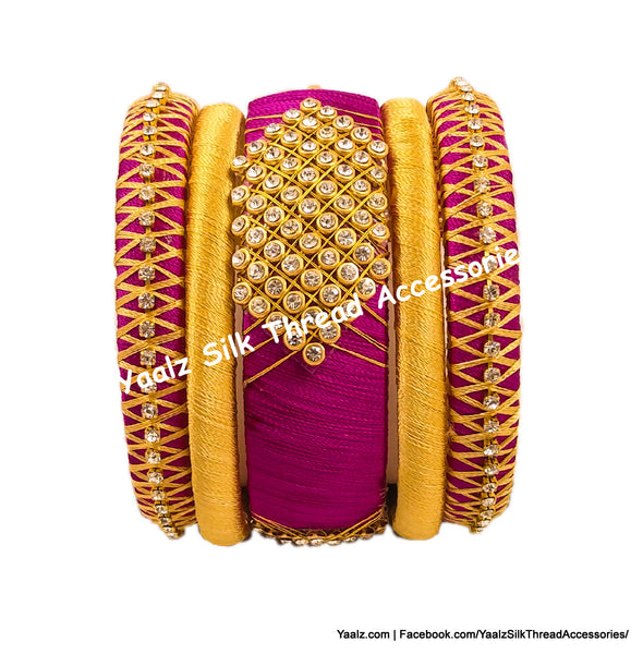 silk thread Grandeur Bangle Collections 