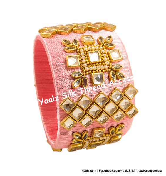 silk thread Single Bangle Collections 
