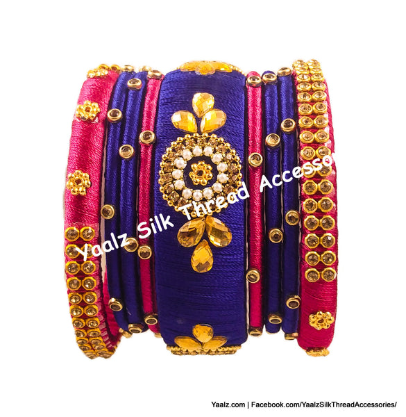 silk thread Grandeur Bangle Collections 
