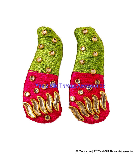 silk thread Tic-Tac Clips 