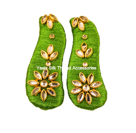 silk thread Tic-Tac Clips 