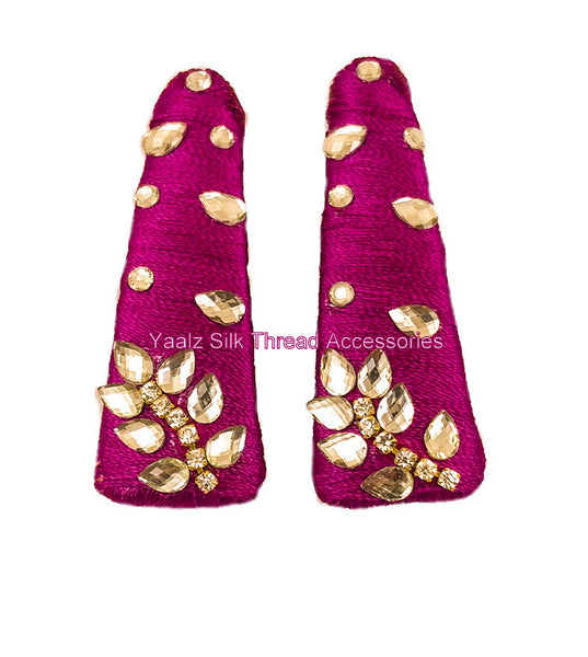 silk thread Tic-Tac Clips 