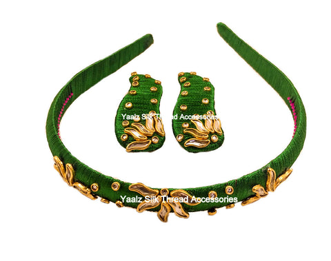 silk thread Hair Bands 