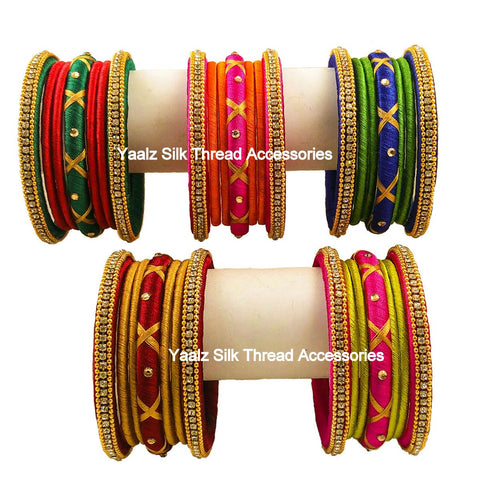 silk thread BANGLES 