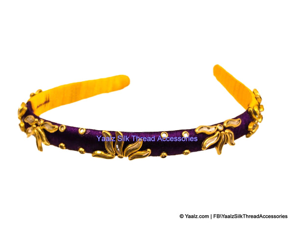 silk thread Hair Bands 