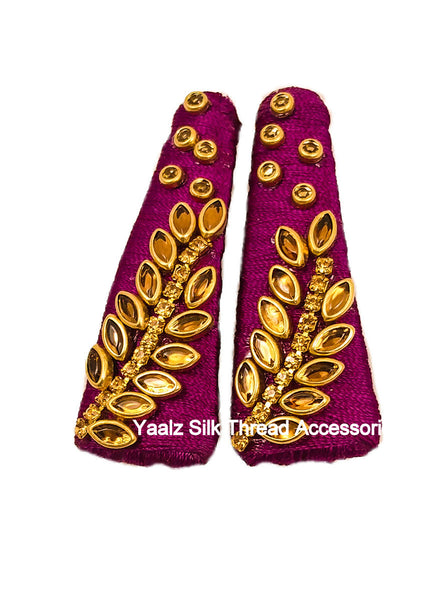 silk thread Tic-Tac Clips 