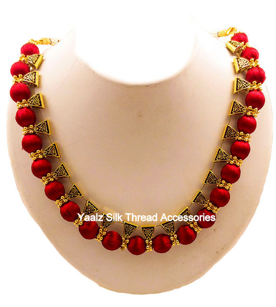 silk thread Necksets 