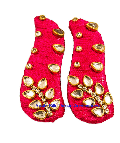 silk thread Tic-Tac Clips 