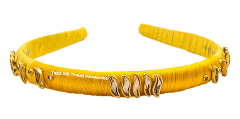 silk thread Hair Bands 