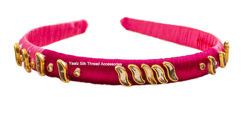 silk thread Hair Bands 