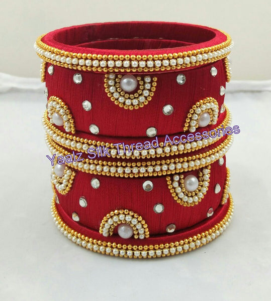 silk thread Grandeur Bangle Collections 